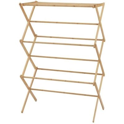 HelloShop26 - Bamboo Foldable Rack - Tendedero de ropa HelloShop26 - Bamboo Foldable Rack - Tendedero de ropa