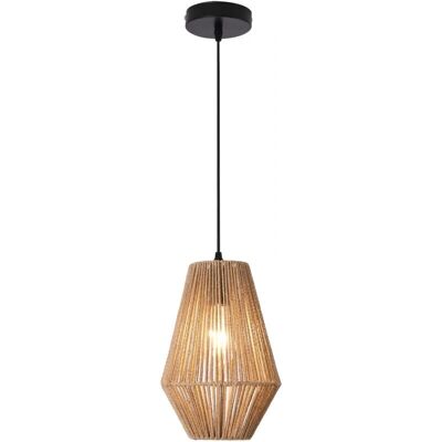HELLOSHOP26 Lámpara colgante hexagonal - Cuerda metálica HELLOSHOP26 Lámpara colgante hexagonal - Cuerda metálica