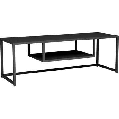 Helloshop26 Mueble de TV Industrial Timeless - 120x40x40cm Negro Helloshop26 Mueble de TV Industrial Timeless - 120x40x40cm Negro