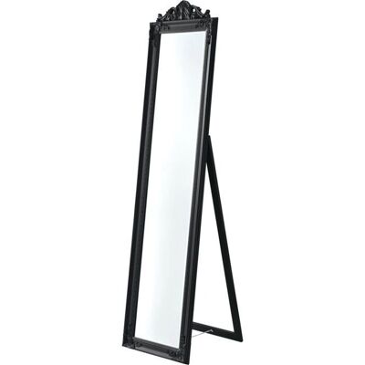 Espejo de cuerpo entero de madera de eucalipto - Estilo barroco clásico - 160x40cm Espejo de cuerpo entero de madera de eucalipto - Estilo barroco clásico - 160x40cm