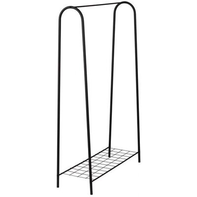 en.casa Armadio - Metallo, 144,5x89x32,5cm, Nero en.casa Armadio - Metallo, 144,5x89x32,5cm, Nero