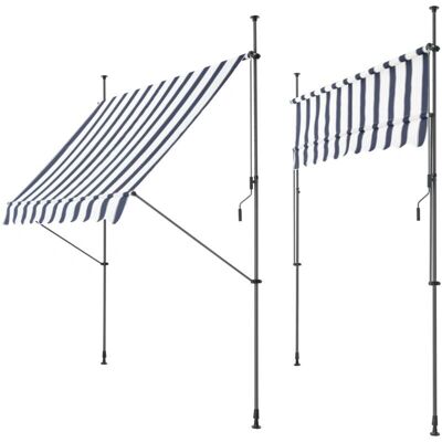 HelloShop26 - Toldo telescópico - 200-300 cm - awning HelloShop26 - Toldo telescópico - 200-300 cm - awning