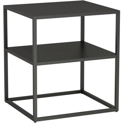 Helloshop26 - Mesa auxiliar salón - Negro mate - Side table Helloshop26 - Mesa auxiliar salón - Negro mate - Side table