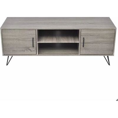 HelloShop26 Mobile TV Grigio - Design Moderno e Spazioso HelloShop26 Mobile TV Grigio - Design Moderno e Spazioso