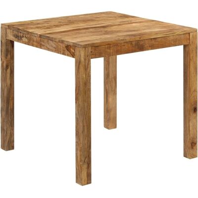 Mesa de comedor de mango de Mobikasa - Estilo rústico - 82x80x76 cm Mesa de comedor de mango de Mobikasa - Estilo rústico - 82x80x76 cm