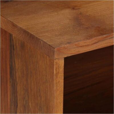 Mueble de TV de Madera Maciza Reciclada - 2 Estantes y 2 Armarios Mueble de TV de Madera Maciza Reciclada - 2 Estantes y 2 Armarios
