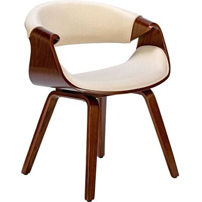 Décoshop26 - FAL10548 - Crème - Dining chair - Publicité Décoshop26 - FAL10548 - Crème - Dining chair - Publicité