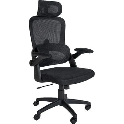 DÉCOSHOP26 - BUR10691 - mesh noir - hauteur réglable - chaise de bureau - Publicité DÉCOSHOP26 - BUR10691 - mesh noir - hauteur réglable - chaise de bureau - Publicité