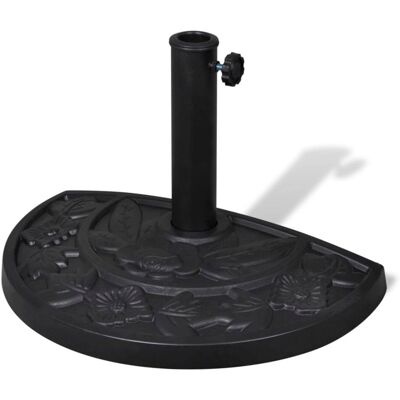 HELLOSHOP26 - Base per parasole - Resina, Acciaio, 9kg - Nero HELLOSHOP26 - Base per parasole - Resina, Acciaio, 9kg - Nero