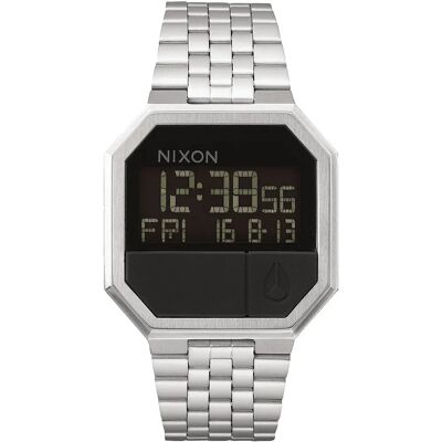 Nixon Silber Re-Run Armbanduhr - Armbanduhr Nixon Silber Re-Run Armbanduhr - Armbanduhr