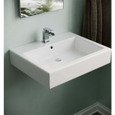 NES Home - Lomond - 570mm - White - basin NES Home - Lomond - 570mm - White - basin