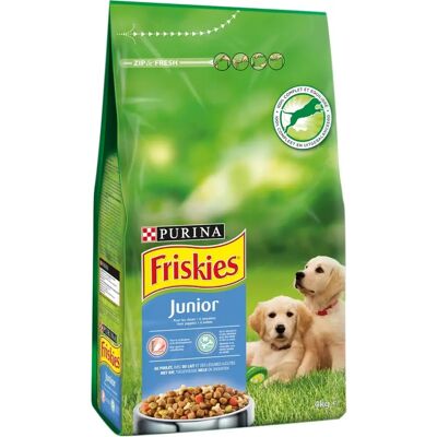 Friskies Vitafit Junior Croquettes - Poulet, Lait, Légumes - Pour chiots - Publicité Friskies Vitafit Junior Croquettes - Poulet, Lait, Légumes - Pour chiots - Publicité