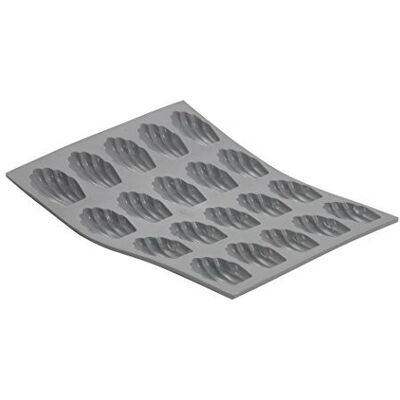 Molde profesional de mini-madeleines de silicona De Buyer - Tipo de Hornear Molde profesional de mini-madeleines de silicona De Buyer - Tipo de Hornear