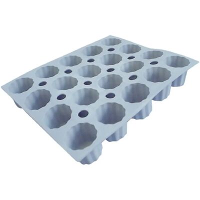 de Buyer Mini Cannelés Mold - Silicone, France, Non-stick - Mini Cannelés de Buyer Mini Cannelés Mold - Silicone, France, Non-stick - Mini Cannelés