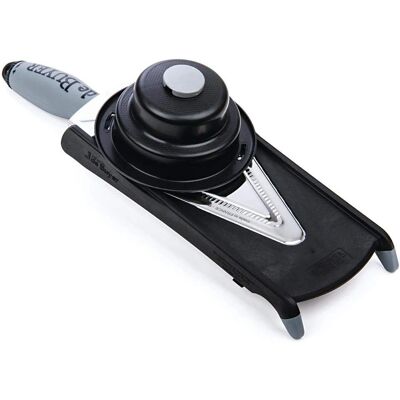 De Buyer Kobra Mandoline - Adjustable Thickness, Micro-Serrated Blade - Mandoline De Buyer Kobra Mandoline - Adjustable Thickness, Micro-Serrated Blade - Mandoline