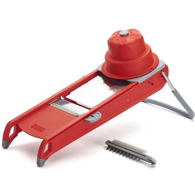 De Buyer Mandoline Swing Plus Vegetable Cutter - Red De Buyer Mandoline Swing Plus Vegetable Cutter - Red