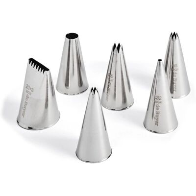 De Buyer Edelstahl-Spritzbeutel-Set - Küchenwerkzeug De Buyer Edelstahl-Spritzbeutel-Set - Küchenwerkzeug
