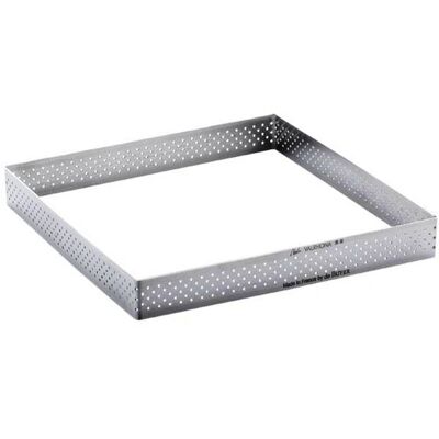De Buyer Cercle à Tarte Carré Perforé - Ustensile de Cuisine De Buyer Cercle à Tarte Carré Perforé - Ustensile de Cuisine