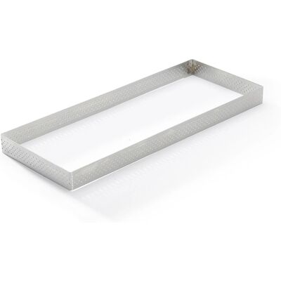 Moule à tarte rectangulaire perforé De Buyer - 28x11cm - Ustensile de cuisson Moule à tarte rectangulaire perforé De Buyer - 28x11cm - Ustensile de cuisson