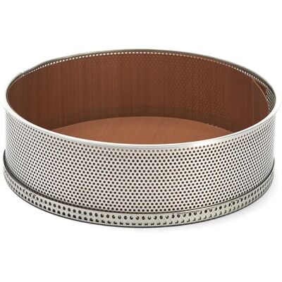 De Buyer 24cm perforierte Backform mit herausnehmbarem Boden De Buyer 24cm perforierte Backform mit herausnehmbarem Boden