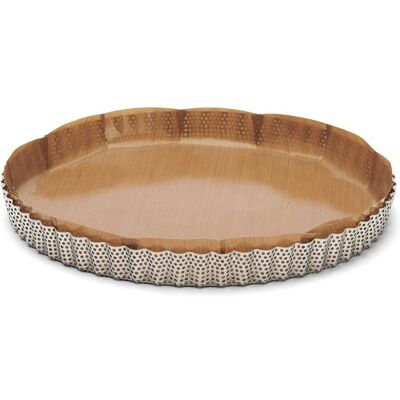 De Buyer 28cm perforated stainless steel tart mold De Buyer 28cm perforated stainless steel tart mold