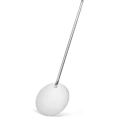 de Buyer Pelle à pizza en acier inoxydable - Diamètre 31cm - 96cm Länge de Buyer Pelle à pizza en acier inoxydable - Diamètre 31cm - 96cm Länge