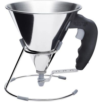 Entonnoir de Cuisine en Inox De Buyer - 15cm - Durable et Précis - Publicité Entonnoir de Cuisine en Inox De Buyer - 15cm - Durable et Précis - Publicité