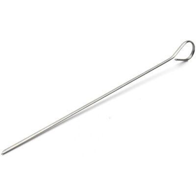 Brochettes en Acier Inoxydable De Buyer - Pointe, Plat, Crochet Brochettes en Acier Inoxydable De Buyer - Pointe, Plat, Crochet