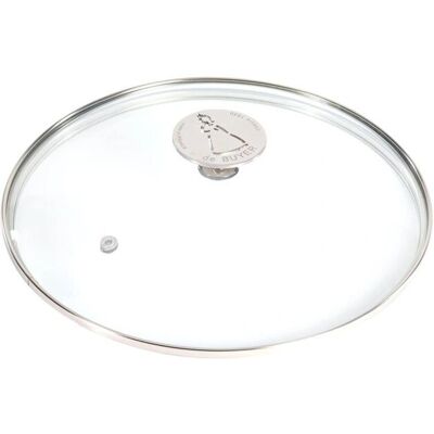 Tapa de olla de vidrio transparente de 24 cm - De Buyer Tapa de olla de vidrio transparente de 24 cm - De Buyer