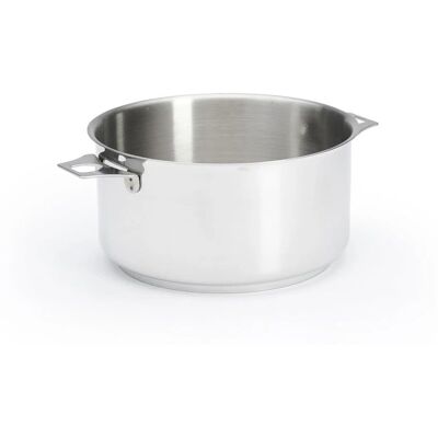 Cocotte en Acier Inoxydable De Buyer - 20cm, Compatible induction - Ustensiles Cocotte en Acier Inoxydable De Buyer - 20cm, Compatible induction - Ustensiles
