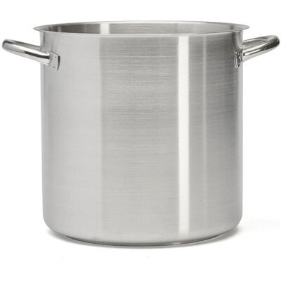 de Buyer 3507.24 Edelstahl Topf - 10L, Induktion, Robust de Buyer 3507.24 Edelstahl Topf - 10L, Induktion, Robust