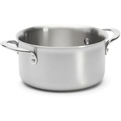 Ollas de acero inoxidable Alchimy de 16 cm - Conducción homogénea del calor Ollas de acero inoxidable Alchimy de 16 cm - Conducción homogénea del calor