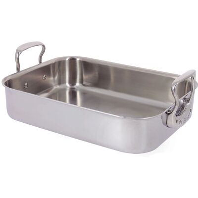 De Buyer AFFINITY Stainless Steel Roasting Pan - Professional Cookware De Buyer AFFINITY Stainless Steel Roasting Pan - Professional Cookware