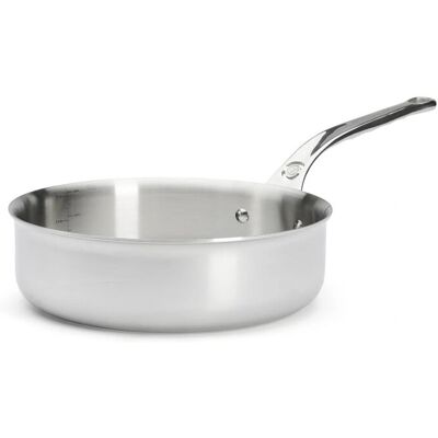 De Buyer Ruostumaton Teräs Kattila - 2,4 L, Pyöreä - Sopii Kaikille Lämmityslähteille De Buyer Ruostumaton Teräs Kattila - 2,4 L, Pyöreä - Sopii Kaikille Lämmityslähteille