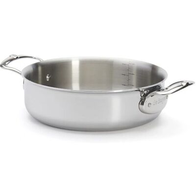 de Buyer Affinity Casserole Argentée - Poêle & Casserole - 24cm de Buyer Affinity Casserole Argentée - Poêle & Casserole - 24cm