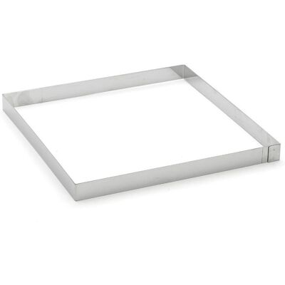 Moule à tarte carré en inox De Buyer - 200x200mm - Ustensile de pâtisserie Moule à tarte carré en inox De Buyer - 200x200mm - Ustensile de pâtisserie