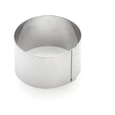 de Buyer 3939.06 Anneau rond en acier inoxydable - Moule à pâtisserie de Buyer 3939.06 Anneau rond en acier inoxydable - Moule à pâtisserie