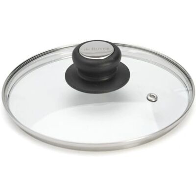 de Buyer 4112.18 Pan deksel - Hittebestendig Glas, 18cm, Transparant - Pannendeksel de Buyer 4112.18 Pan deksel - Hittebestendig Glas, 18cm, Transparant - Pannendeksel