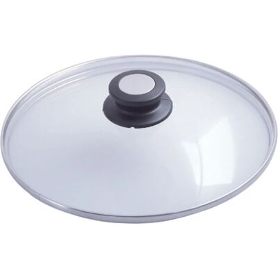 De Buyer Stekpannlock - 24cm, Svart & Genomskinlig - Lock De Buyer Stekpannlock - 24cm, Svart & Genomskinlig - Lock
