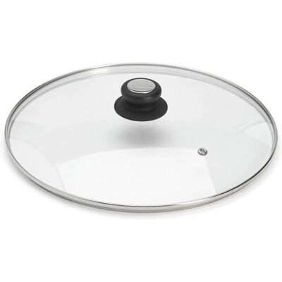de Buyer 4112.32 Pannendeksel - 32cm Transparant Glas de Buyer 4112.32 Pannendeksel - 32cm Transparant Glas