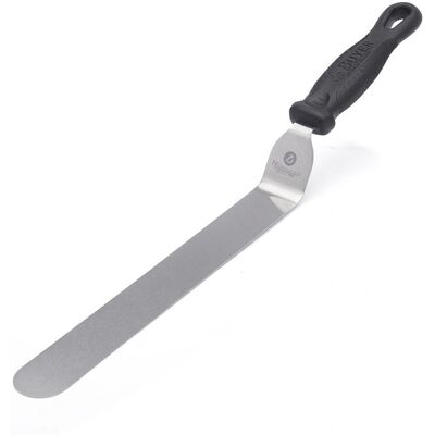 De Buyer Edelstahl Küchenspatel - Coudée 25cm - Küchenhelfer De Buyer Edelstahl Küchenspatel - Coudée 25cm - Küchenhelfer