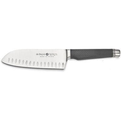 De Buyer FK2 17cm Roestvrijstalen Santoku Mes - Keukengerei De Buyer FK2 17cm Roestvrijstalen Santoku Mes - Keukengerei