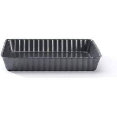 Moule à tarte carré de de Buyer - Antiadhésif, 18cm Moule à tarte carré de de Buyer - Antiadhésif, 18cm