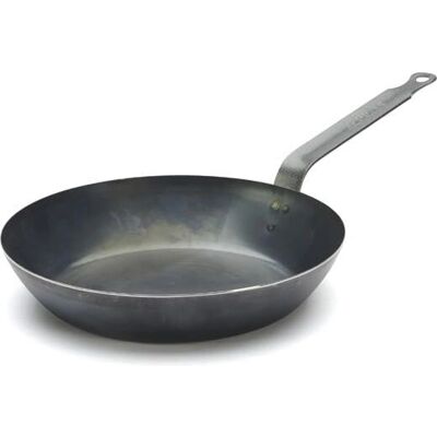 De Buyer - Gusseisen Bratpfanne 24cm Blau Stahl De Buyer - Gusseisen Bratpfanne 24cm Blau Stahl