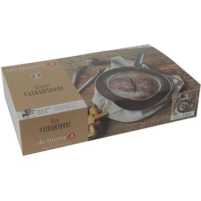 De Buyer 26cm Kookset - Zonder Anti-aanbaklaag - Alle Warmtebronnen De Buyer 26cm Kookset - Zonder Anti-aanbaklaag - Alle Warmtebronnen