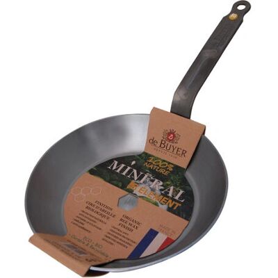 de Buyer Mineral B Element Stekepanne 26cm de Buyer Mineral B Element Stekepanne 26cm