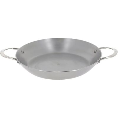 de Buyer Mineral B 32 cm Paella Pfanne - Grau de Buyer Mineral B 32 cm Paella Pfanne - Grau