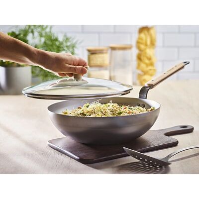 De Buyer Minéral B Bois 28 cm Wok - Alle Herde De Buyer Minéral B Bois 28 cm Wok - Alle Herde