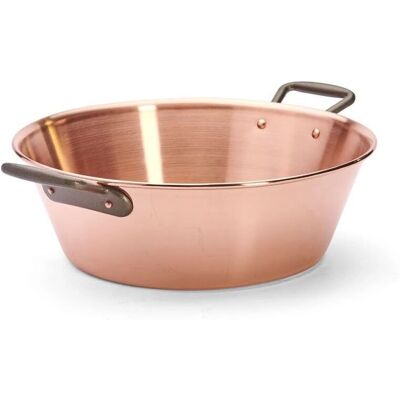 De Buyer Miedziana Patelnia na Konfitury - 9L, Miedź, 38cm - Patelnia na Konfitury De Buyer Miedziana Patelnia na Konfitury - 9L, Miedź, 38cm - Patelnia na Konfitury