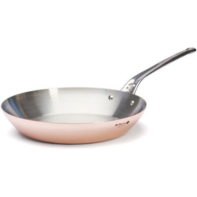 De Buyer Kobber Stekepanne - 24cm - Allsidig, Induksjon kompatibel De Buyer Kobber Stekepanne - 24cm - Allsidig, Induksjon kompatibel